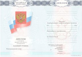 Диплом колледжа 2007-2010 в Елеце