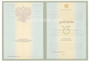Диплом специалиста 2004-2009 в Елеце